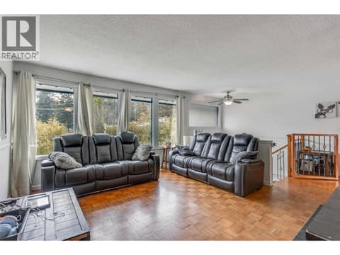 Upstairs living room. at 3341 Webber Road, Glenrosa, West Kelowna