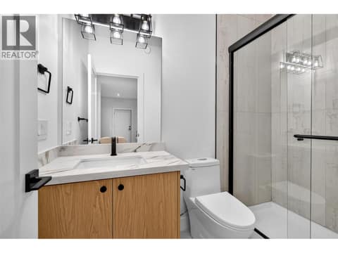 Basement bath at 996 Bull Crescent, Lower Mission, Kelowna