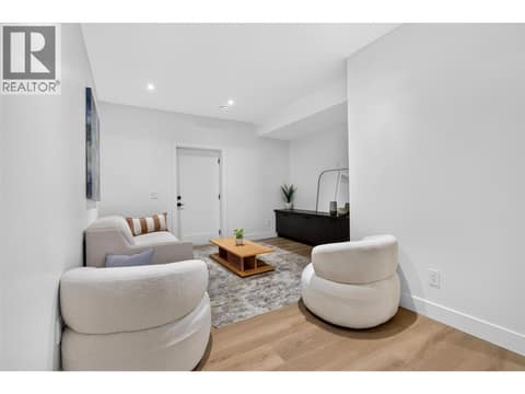 Basement rec room with seperate entrance. at 996 Bull Crescent, Lower Mission, Kelowna