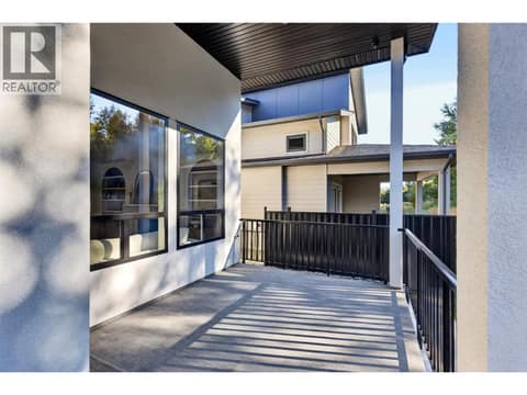 Main level patio at 996 Bull Crescent, Lower Mission, Kelowna