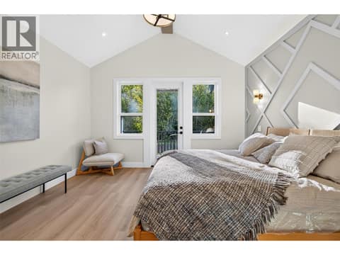 Primary bedroom at 996 Bull Crescent, Lower Mission, Kelowna