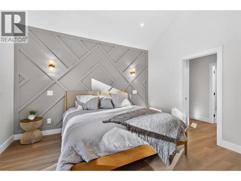 Primary bedroom at 996 Bull Crescent, Lower Mission, Kelowna