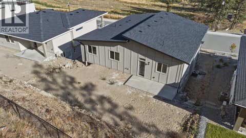 Back  Yard at 2083 Cortina Drive, Black Mountain, Kelowna
