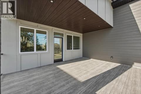 Front Covered Deck at 2083 Cortina Drive, Black Mountain, Kelowna