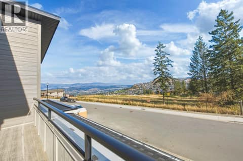 View from Front Covered Deck at 2083 Cortina Drive, Black Mountain, Kelowna