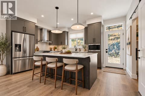 Virtually Staged Kitchen - Appliances will differ from image at 2083 Cortina Drive, Black Mountain, Kelowna