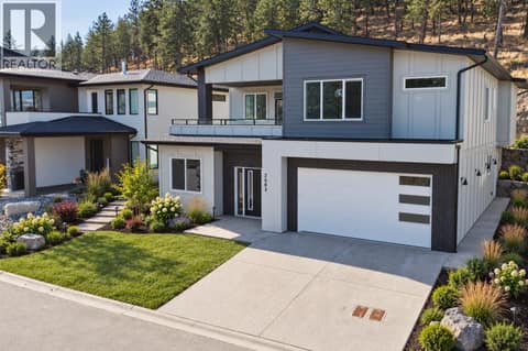 Virtually Staged Landscaping at 2083 Cortina Drive, Black Mountain, Kelowna