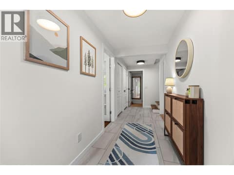 Foyer with office or den to the side. Easy access to the double car garage on this level. at 2322 Shannon Heights Place, Shannon Lake, West Kelowna