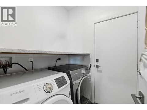 Shared laundry for suites at 848 Cantle Drive, Batchelor Heights, Kamloops