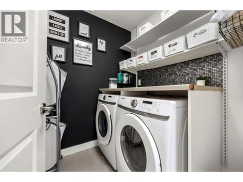 In suite laundry at 10724 Bottom Wood Lake Road Unit# 4, Lake Country South West