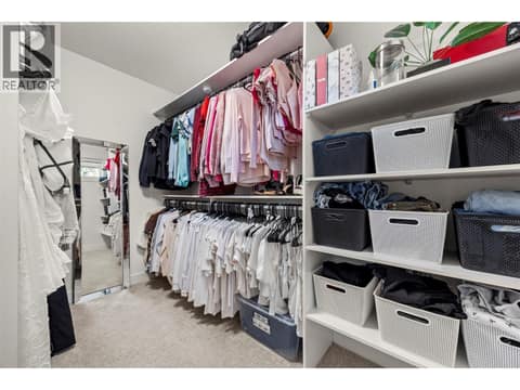 Oversized walk in closet at 10724 Bottom Wood Lake Road Unit# 4, Lake Country South West