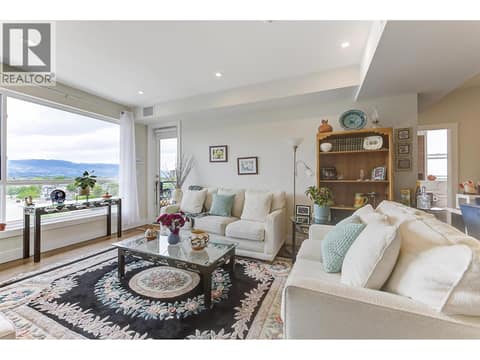 Great views with natural light/ 9 ft ceilings at 1925 Enterprise Way Unit# 608, Dilworth Mountain, Kelowna