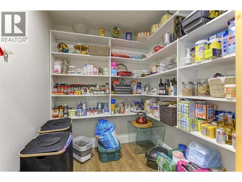 Large kitchen pantry at 1925 Enterprise Way Unit# 608, Dilworth Mountain, Kelowna