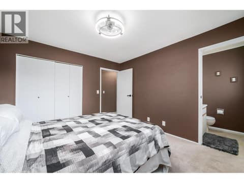 Primary Bedroom at 195 Felix Road, Rutland North, Kelowna