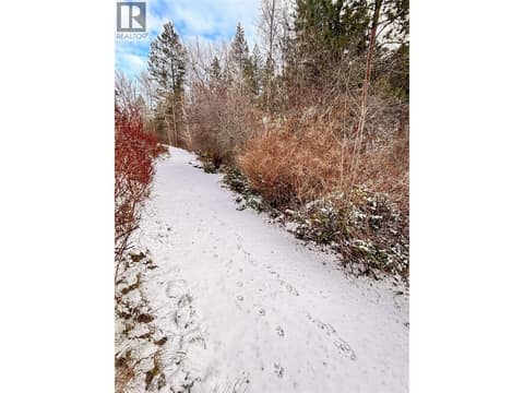 Trail to walk your pet along the creek. at 3359 Cougar Road Unit# 60, Westbank Centre, West Kelowna