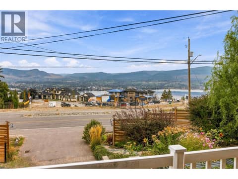View from the deck at 2350 Thacker Drive, Lakeview Heights, West Kelowna