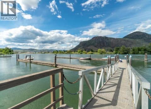 Private wharf at 970 LORNE Street Unit# 405, South Kamloops