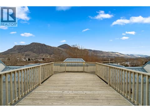 Roof top patio at 970 LORNE Street Unit# 405, South Kamloops