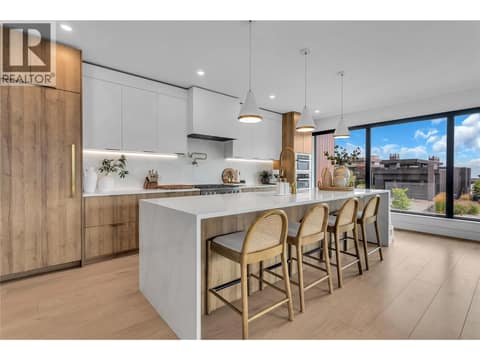 Gorgeous chef's kitchen with integrated Miele appliances. at 9783 Centrestone Drive, Lake Country North West