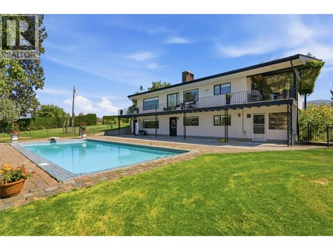 Second Single Family Home with suite and in-ground pool at 2550 Grantham Road, South East Kelowna