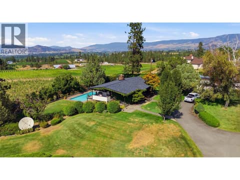 Second Single Family Home with suite and in-ground pool at 2550 Grantham Road, South East Kelowna