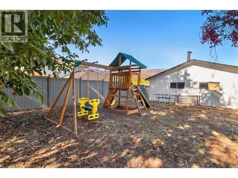 Kids playground at 2618 Thacker Drive, Lakeview Heights, West Kelowna