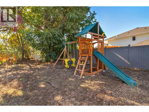 Kids playground at 2618 Thacker Drive, Lakeview Heights, West Kelowna