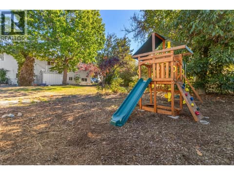 Kids playground at 2618 Thacker Drive, Lakeview Heights, West Kelowna
