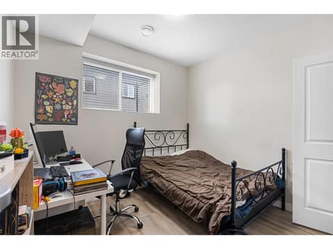 2nd bedroom in the legal suite at 695 Concordia Street, University District, Kelowna