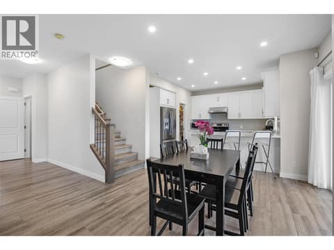 Dining room at 695 Concordia Street, University District, Kelowna