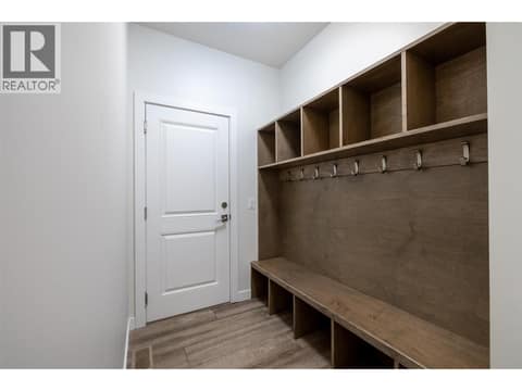 Mud room on the main floor at 695 Concordia Street, University District, Kelowna