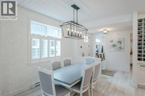Front entrance & dining room at 2450 Radio Tower Road Unit# 58, Oliver Rural