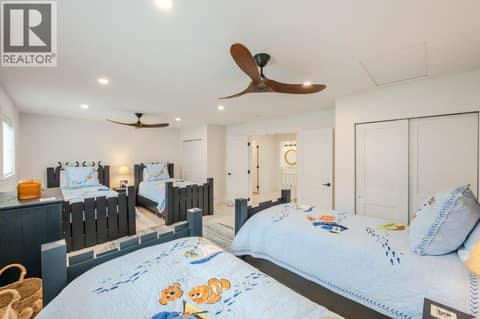 Huge oversized bedroom with 4 beds at 2450 Radio Tower Road Unit# 58, Oliver Rural
