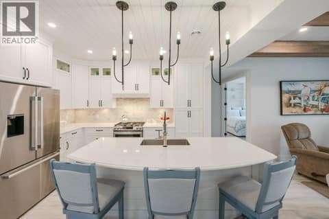 Quartz counters, custom cabinetry at 2450 Radio Tower Road Unit# 58, Oliver Rural