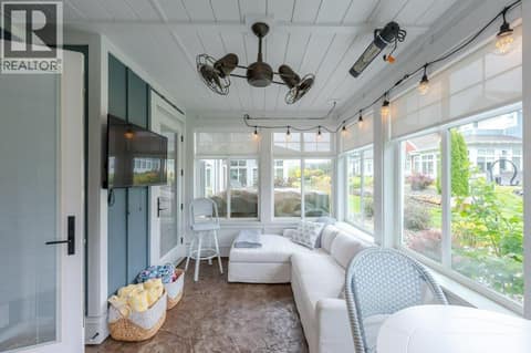 Sunroom fully insulated with extra windows at 2450 Radio Tower Road Unit# 58, Oliver Rural