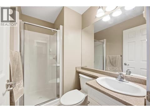 3 pc guest bathroom at 1125 Bernard Avenue Unit# 302, Kelowna North