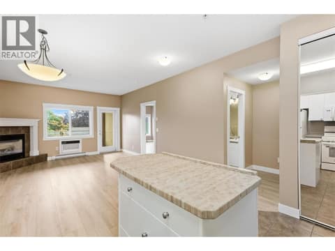 All flowing seamlessly into the living area at 1125 Bernard Avenue Unit# 302, Kelowna North