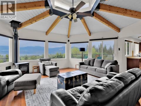 Living room at 2630 Rufli Road, Westbank Centre, West Kelowna
