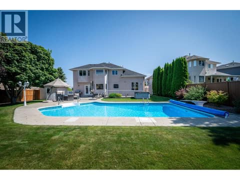 Summer photo for reference when the pool is open. at 975 Regent Crescent, Aberdeen, Kamloops
