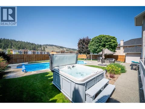 Summer photo for reference when the pool is open. at 975 Regent Crescent, Aberdeen, Kamloops