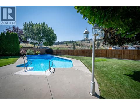 Summer photo for reference when the pool is open. at 975 Regent Crescent, Aberdeen, Kamloops