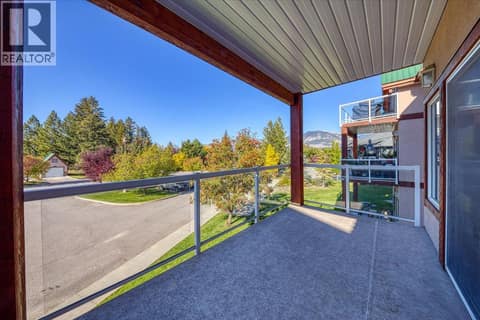 North facing balcony, doesn't get scorching hot in the summer at 701 14A Crescent Unit# 214, Invermere