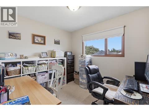 2nd bedroom currently used as office at 723 Moody Place, Brocklehurst, Kamloops