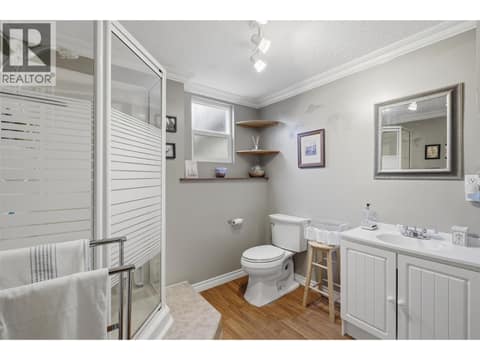 Basement 3 piece large bathroom at 723 Moody Place, Brocklehurst, Kamloops