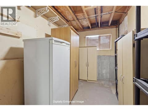 Storage Room in basement-when empty at 723 Moody Place, Brocklehurst, Kamloops