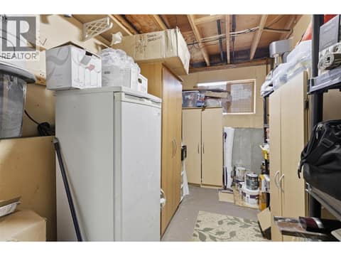 Storage room in basement- currently at 723 Moody Place, Brocklehurst, Kamloops