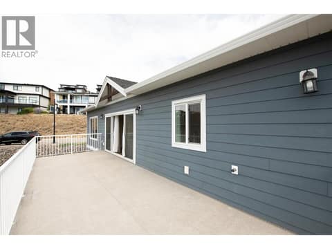 Patio off living room area at 741 Yorkville Street, University District, Kelowna