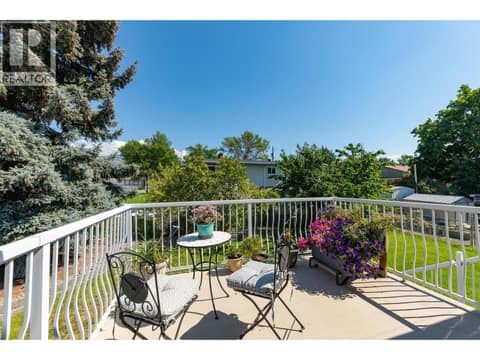 Back Deck at 450 Holbrook Road W, Rutland South, Kelowna