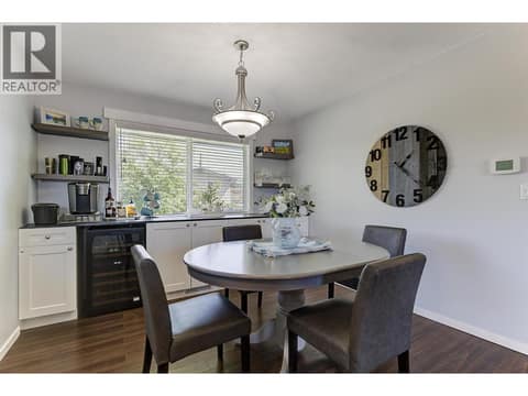 Dining Area at 450 Holbrook Road W, Rutland South, Kelowna