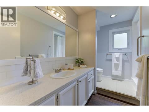 Downstairs Bathroom at 450 Holbrook Road W, Rutland South, Kelowna